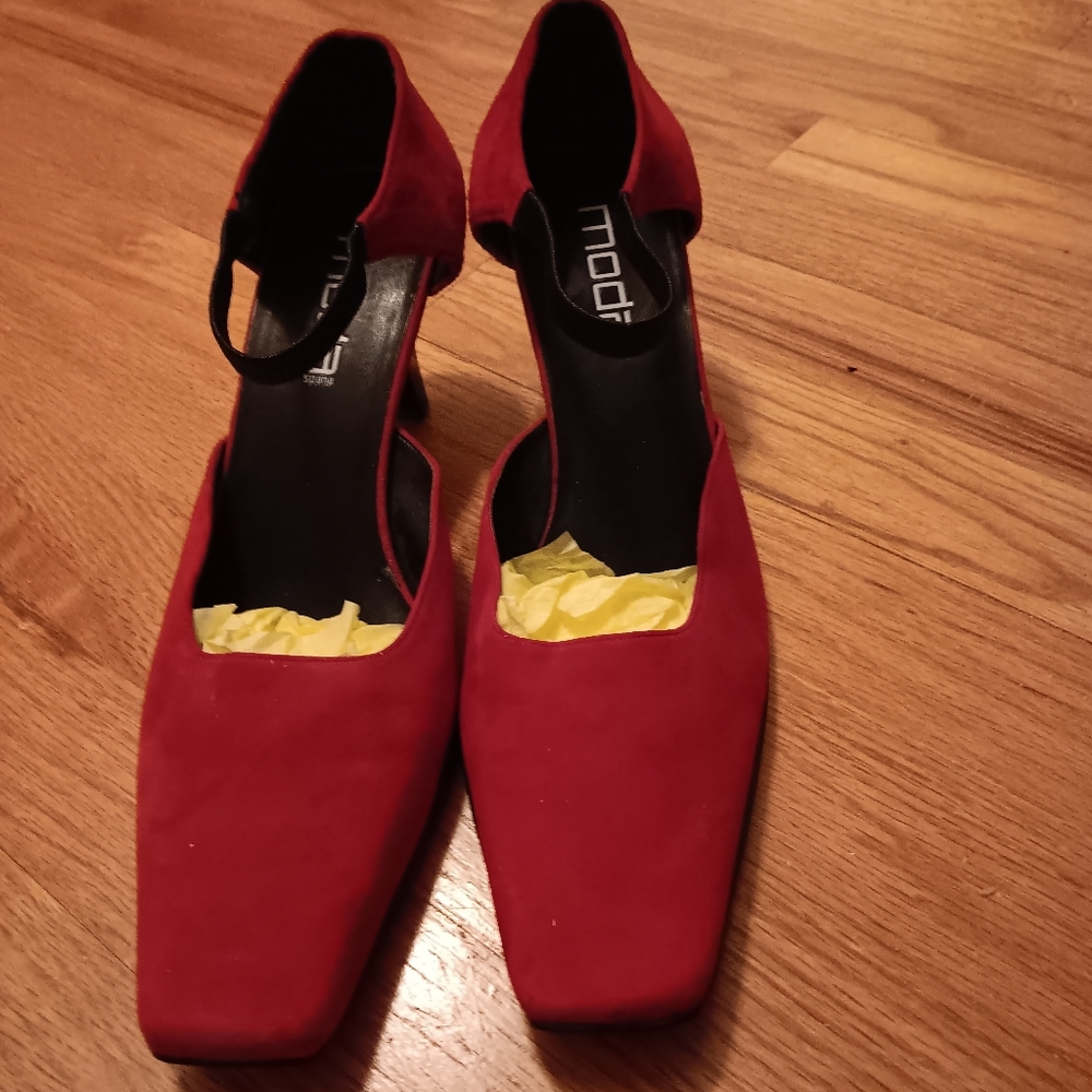 Suede shoes